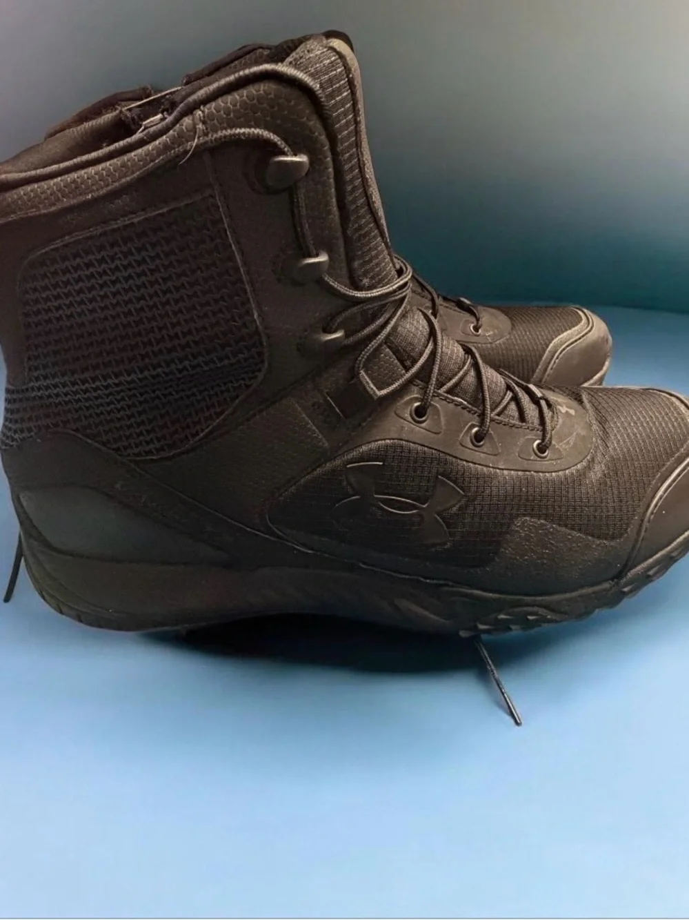 Under Armour Valsetz Tactical Boots Size 13 Black. Law Enforcement, Military.